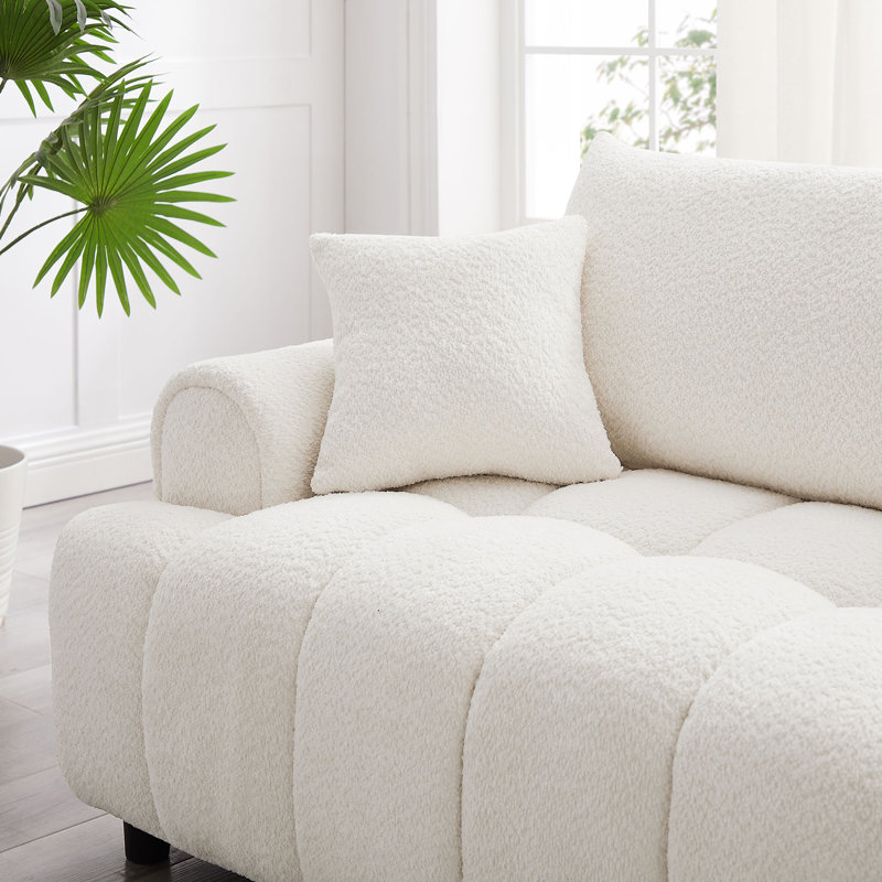  Canapé Perona, Boucle blanc