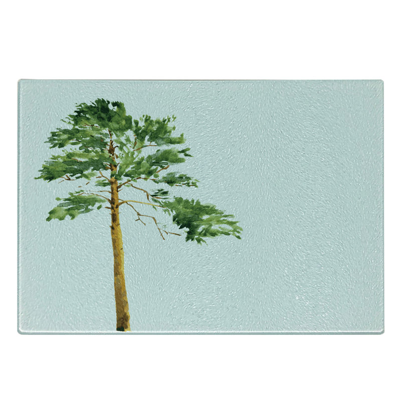 Planche à découper en verre trempé Ambesonne