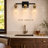 Nayomee Dimmable Black/Brass Rectangle Vanity Light-360895737