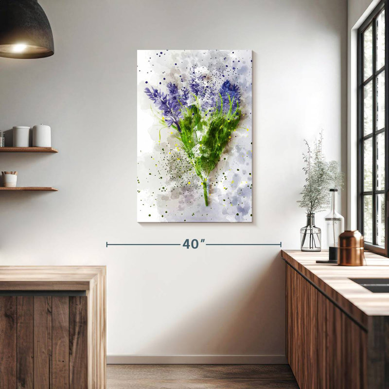 Harnek Wispy Lavender, H 39 po x l 26 po