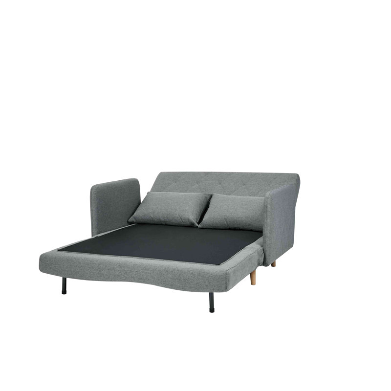 Tyrese 132Cm Round Arms Sofa Bed