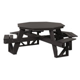 Outdoor ADA Octagon Picnic Table