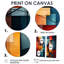 «Cubism Vivid Collage - Large Cubism», impressions sur toile-1315993536-1315993537-1315993538