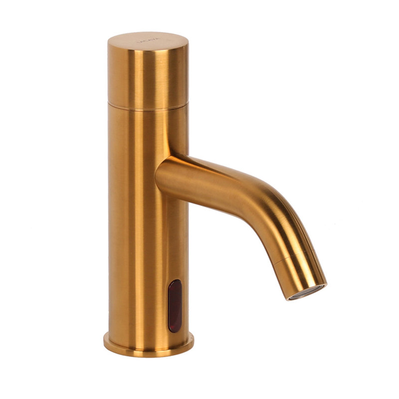 Zoom Single Hole Bathroom Faucet, Brushed Gold