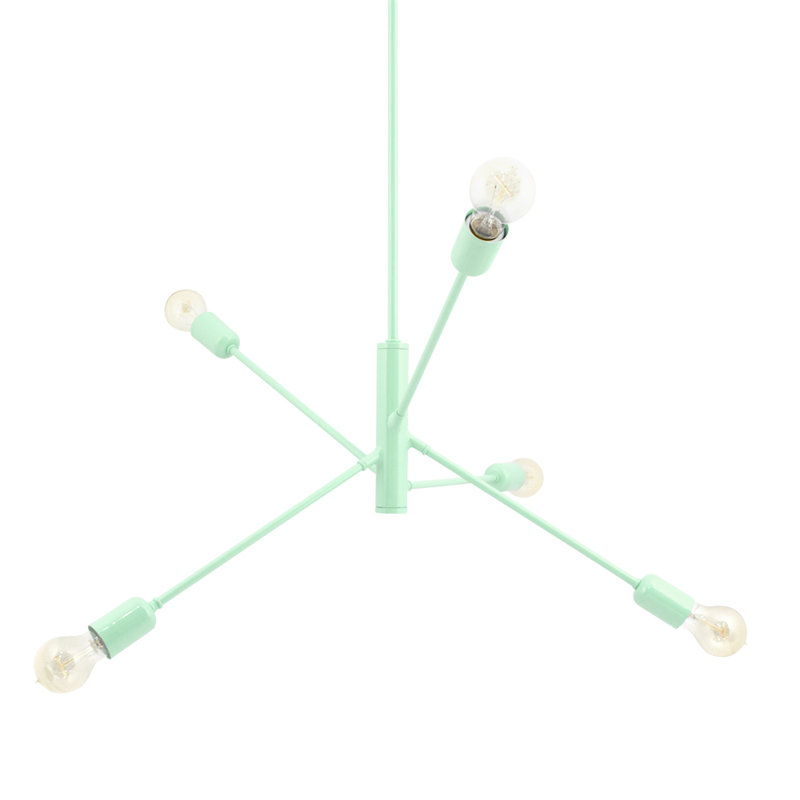 Downtown Minimalist 5 Light Chandelier