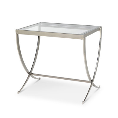Glass End Table