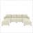 Modern U-Shape Modular Sectional Sofa with Storage, Chenille Fabric, 123 Inch Sofa Bed for Spacious Living Rooms