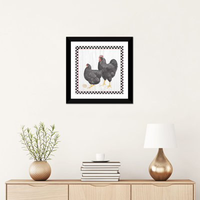 " Home To Roost II " Graphic Art Print