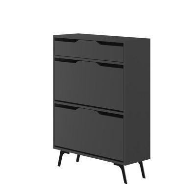 SHOE CABINET - WHITE