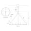 Chapman & Myers Darlana Medium Single Ring Chandelier-51177736-51203294