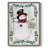 Folk Snowman Forest I Framed Print - Solid Wood-635773890
