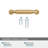 Cowrie Center-to-Center Cabinet Pull-111952485-111952498
