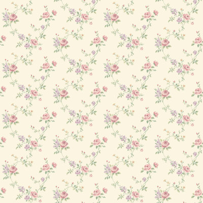Rouleau de papier peint multicolore Miniatures 3