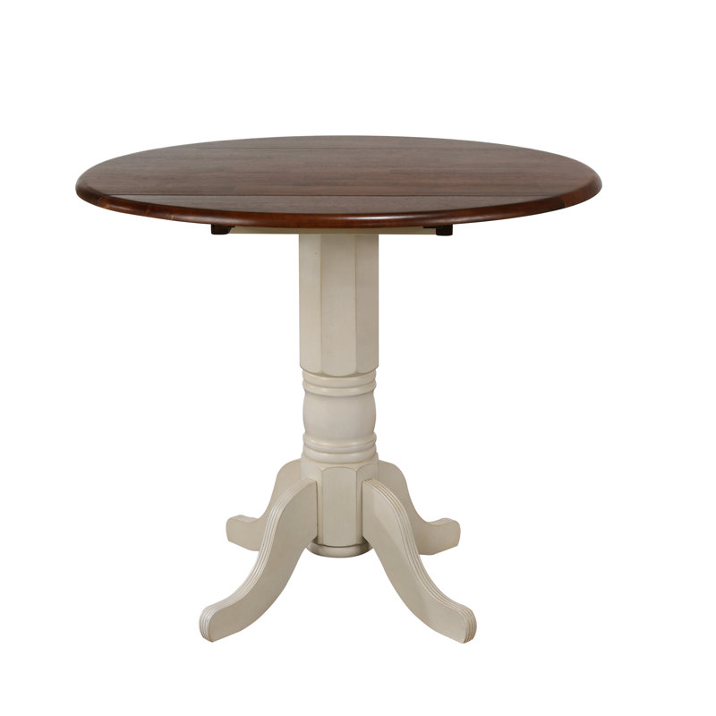Table de pub Azizi, Brun / Blanc