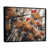 Black Floater Framed