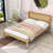 Citarelli Wood Platform Bed with Headboard-1948500529
