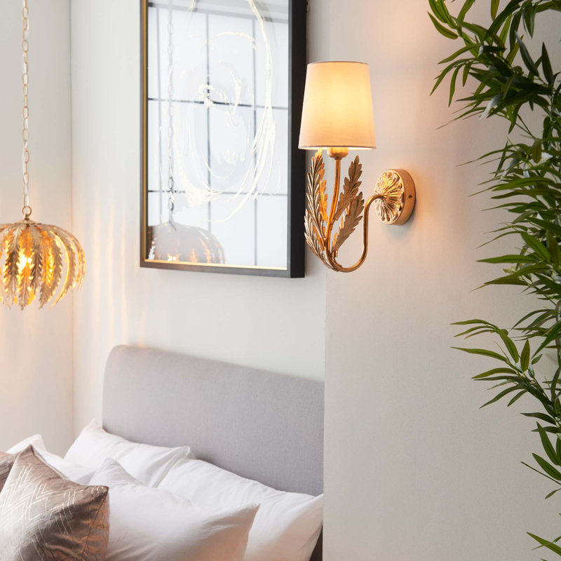 Jalynn Steel Candle Wall Light