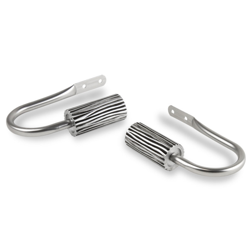 Retenue de rideaux Alfreda, Nickel satiné