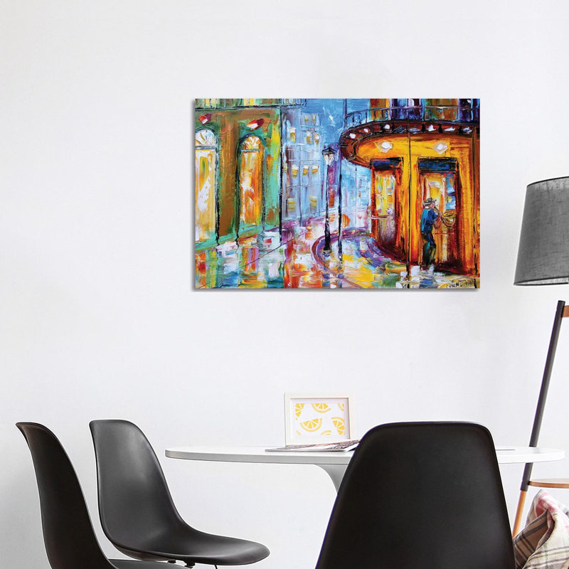 New Orleans 1 Piece Wrapped Canvas Painting, 101.6 cm H x 66.04 cm W x 1.91 cm D