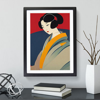 Artful Geisha No.4 - Single Picture Frame Print