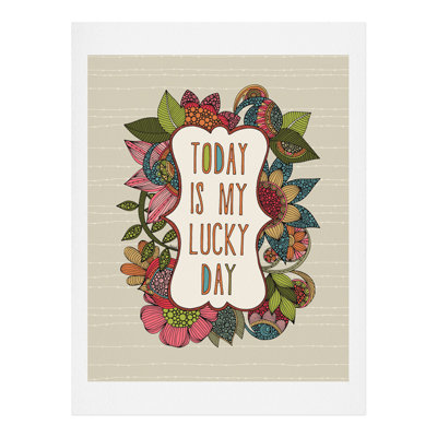 « today is my chance day », art textuel