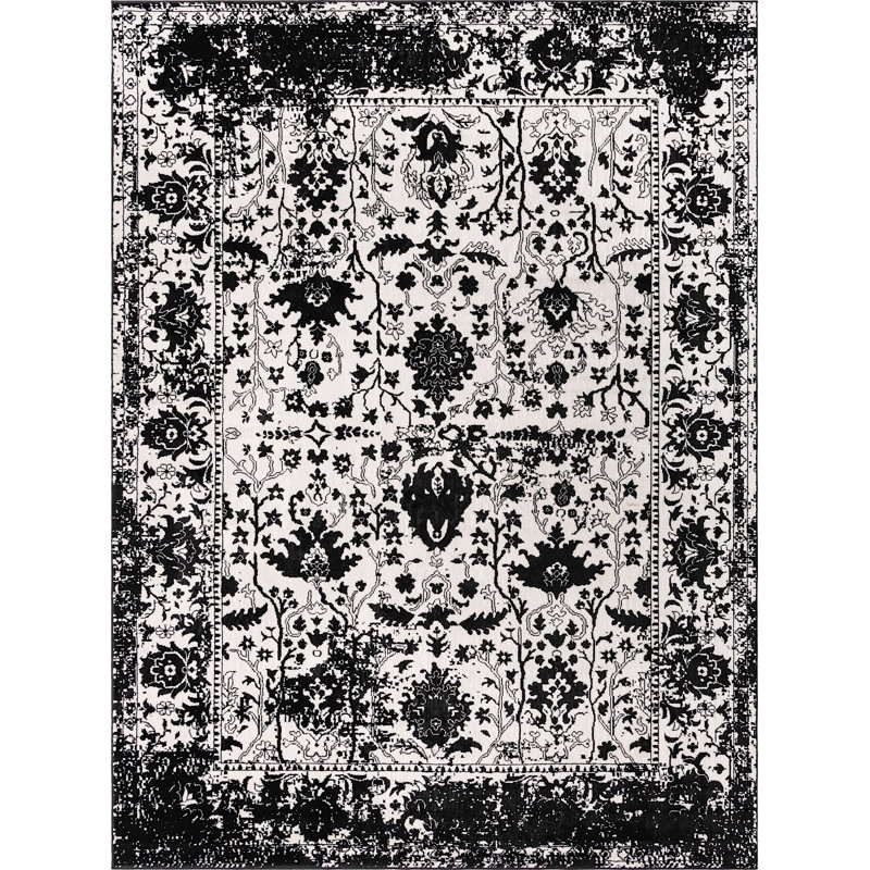 Geddis Ikat Indoor Rug, Rectangle 8' x 11'
