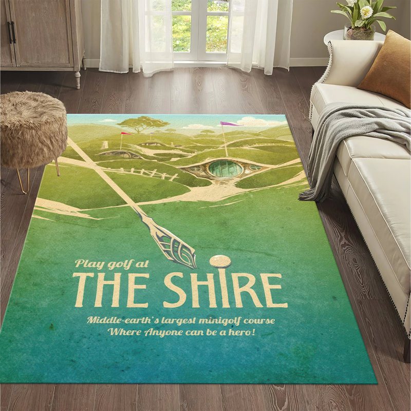 Vintage Style Non-Woven Thin Rug with Intricate Floral and Geometric Design for an Elegant Home Decor Upgrade