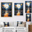 «Hinrikus Yellow Solar Specks», impression géométrique sur toile-209818894-209818895