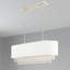 Lustre pour îlot de cuisine à 3 lumières avec accents de cristal Claudelle-32923435-32923436