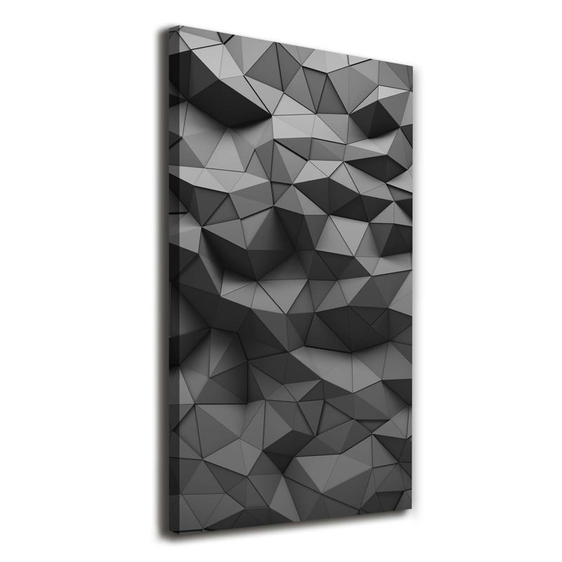 Abstract 3D Background - Wrapped Canvas Print