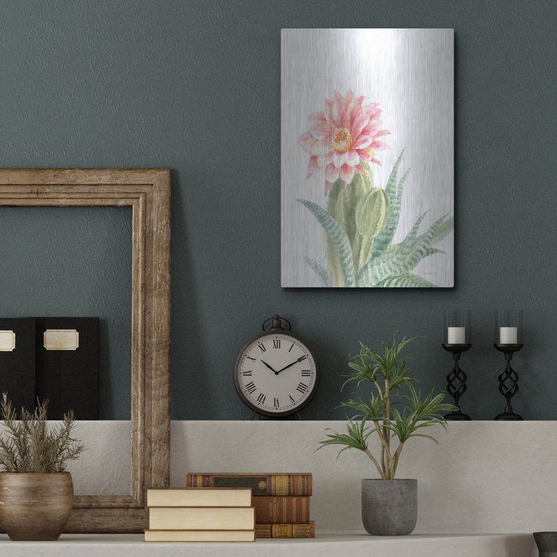  «Pastel Desert 2» par Danhui Nai, art mural en métal, H 16 po x l 12 po