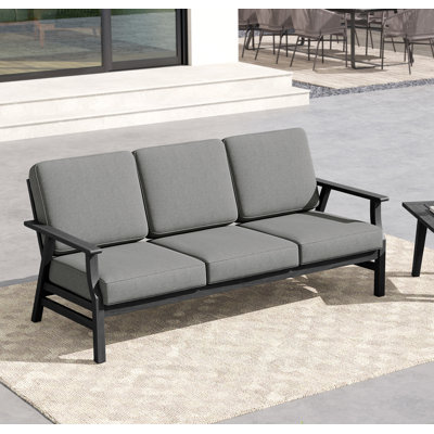 Patio Outdoor Sofa with Cushions