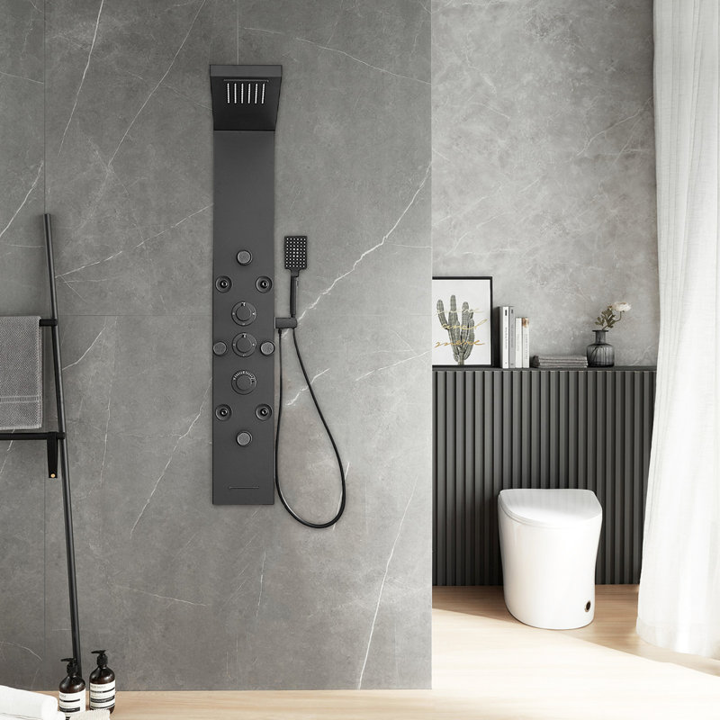 51.57'' Shower Panel with Dual Shower Head