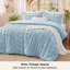 Ensemble d'édredon pour lit très grand Boho - 3 pièces bleu clair clair, ensemble de literie en jacquard de ferme avec broderie, douceur toutes saisons pour chambres douillettes et cadeaux boho-chic-105490890-125998139