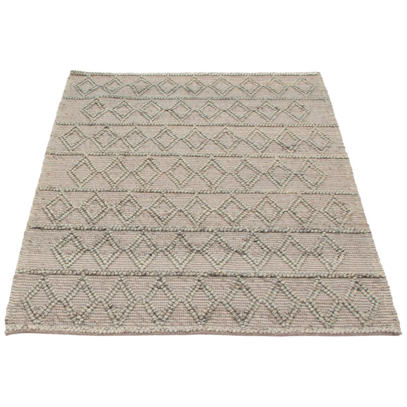 Wool Geometric Indoor Rug
