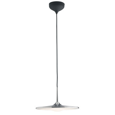 Fennimore 1 - Light Chrome LED Geometric Pendant