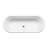 Blanca 71" x 31" Freestanding Soaking Acrylic Bathtub