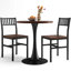 Ensemble de table de salle à manger 3 pièces, petite table de cuisine de style industriel et chaises pour 2-1877030065