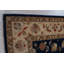 7x8 Blue Hand-Knotted Wool Floral Symmetry Classic Traditional Modern Contemporary Carpet Rug