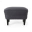 CLUB CHAIR + OTTOMAN, chaise contemporaine moderne