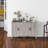 Farmhouse Buffet Sideboard Cabinet with Doors andAdjustable Shelves, Coffee Bar Storage Cabinet for Dining Room, 47.25"W