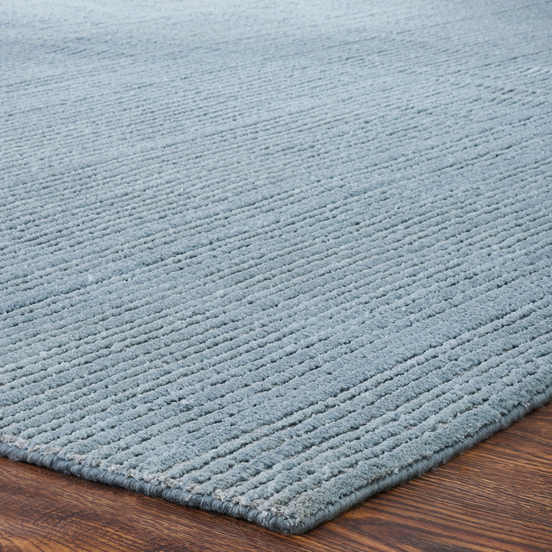 Naschmark Hand Loomed Striped Indoor Rug, Rectangle 9' x 12'