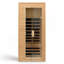 Sauna intérieur encastré à infrarouge lointain Hemlock