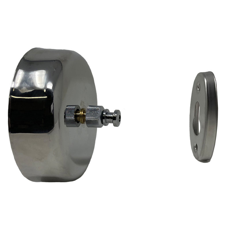 Chrome-Plated Steel Retractable Clothesline for Ceiling Mount