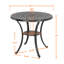 Waterfield 2-Person Cast Aluminum Round Bistro Table