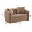 Keith Loveseat with 2 Pillows in Brown-1241597363