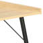 Abiba Metal Base Writing Desk-897113475