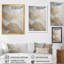 «Gold and Gray Line Art In Motion III», impression sur toile encadrée-88517359-88517365