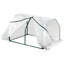 Mini 99*71*60 cm Steel 1 Piece Mini Greenhouse White with Zippered Door