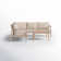 Amina 54" Wide Symmetrical Sectional Seating Group